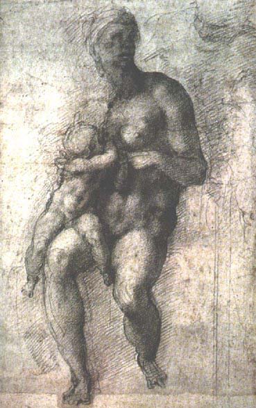 Study for a Madonna and Child